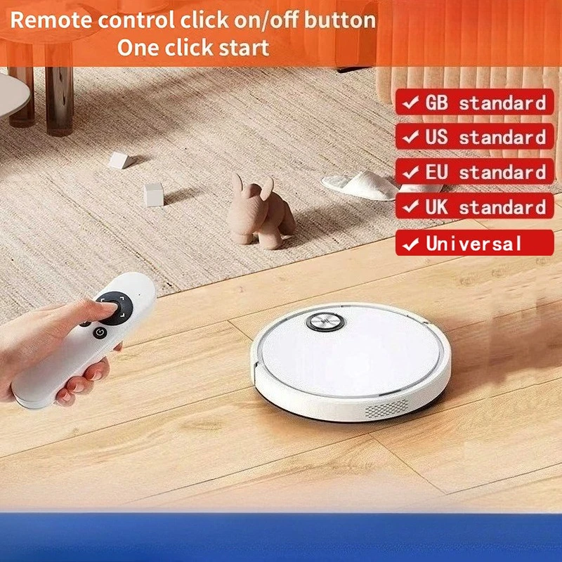 

Smart Robot Vacuum Cleaner APP Remote Control 3-in-1 Sweep Suction Mop Anti-Drop Induction Home Cleaning Robot