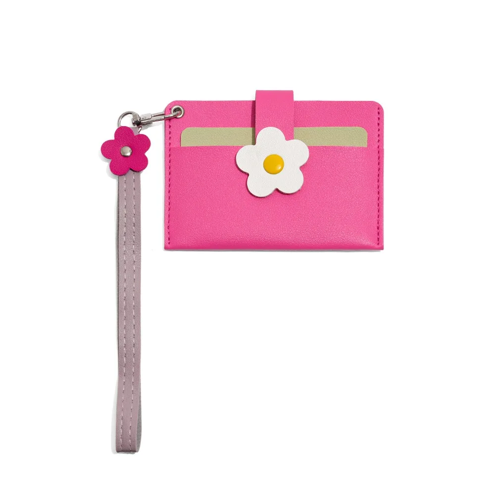 Fashion Color Blocking Short Wallet Mini Y2K Women Card Holder Multifunctional PU Leather Handheld Coin Purse Women