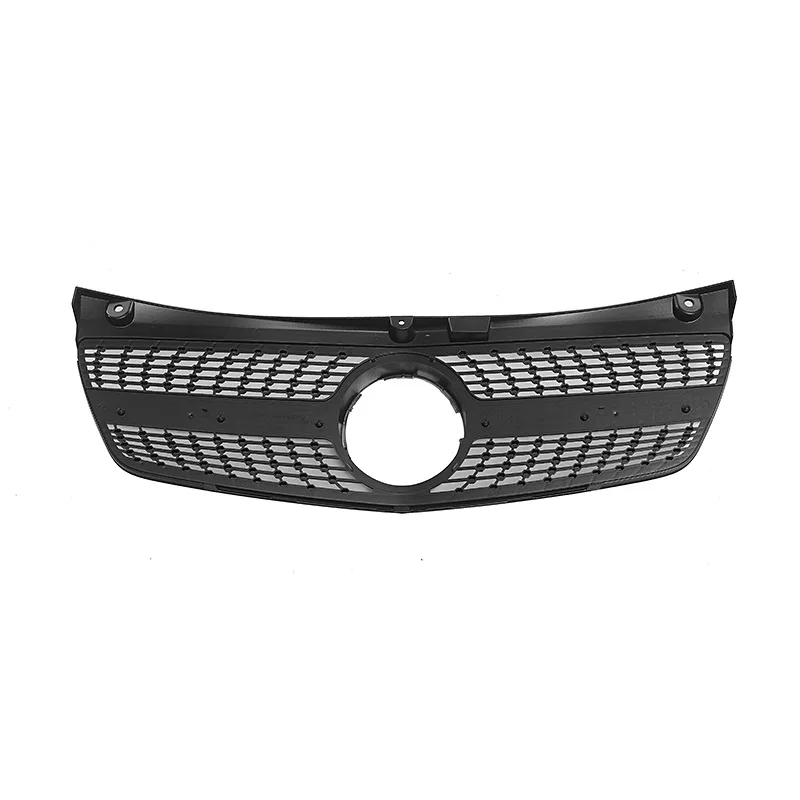 Front Grille Grill For Mercedes-Benz W639 Viano/Vito 2011 2012 2013 2014 Tuning Accessories Diamond Racing ABS Grills