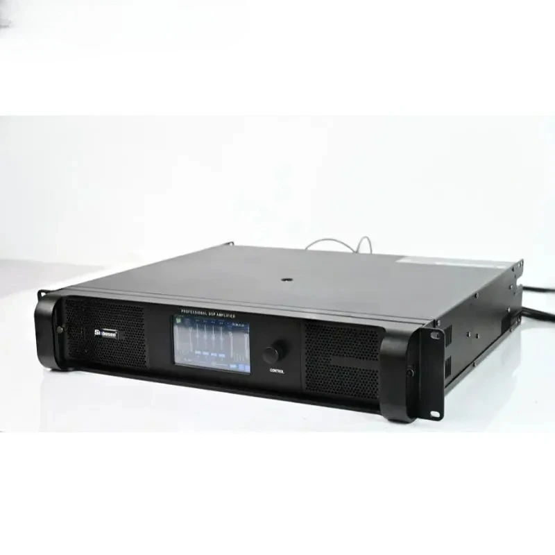 DSP Software Pro Усилитель мощности звука 4 Ом 2100 Вт Профессиональный Dj-динамик Модуль усилителя мощности DSP