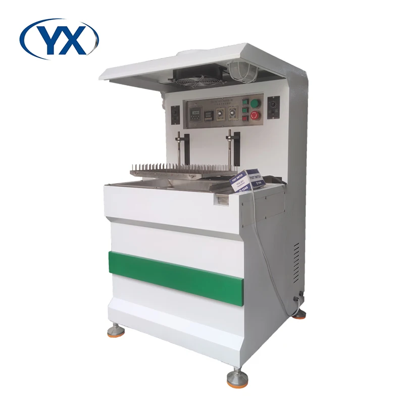 

YX-4500 Semi Automatic Solder Semi Auto Tin Dipping Machine for Pcb Lead Cutting Machine Dip Welding Machine