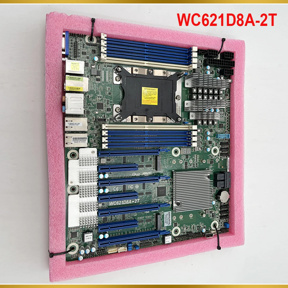 

WC621D8A-2T Server Motherboard For ASRock 3647 W-3175X 3275M 8171M 8179M 8275CL