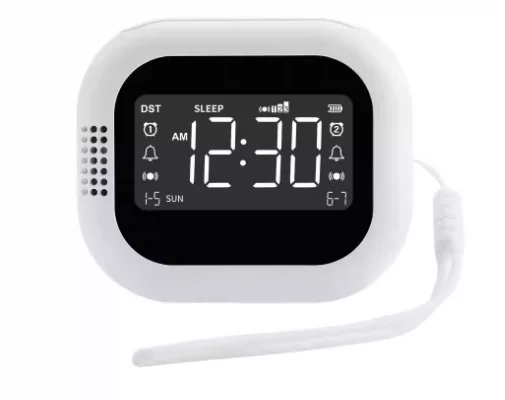 

Вибрационный будильник, радио, белый шум, натуральный звук, многофункциональные перезаряжаемые мощные вибрационные часы