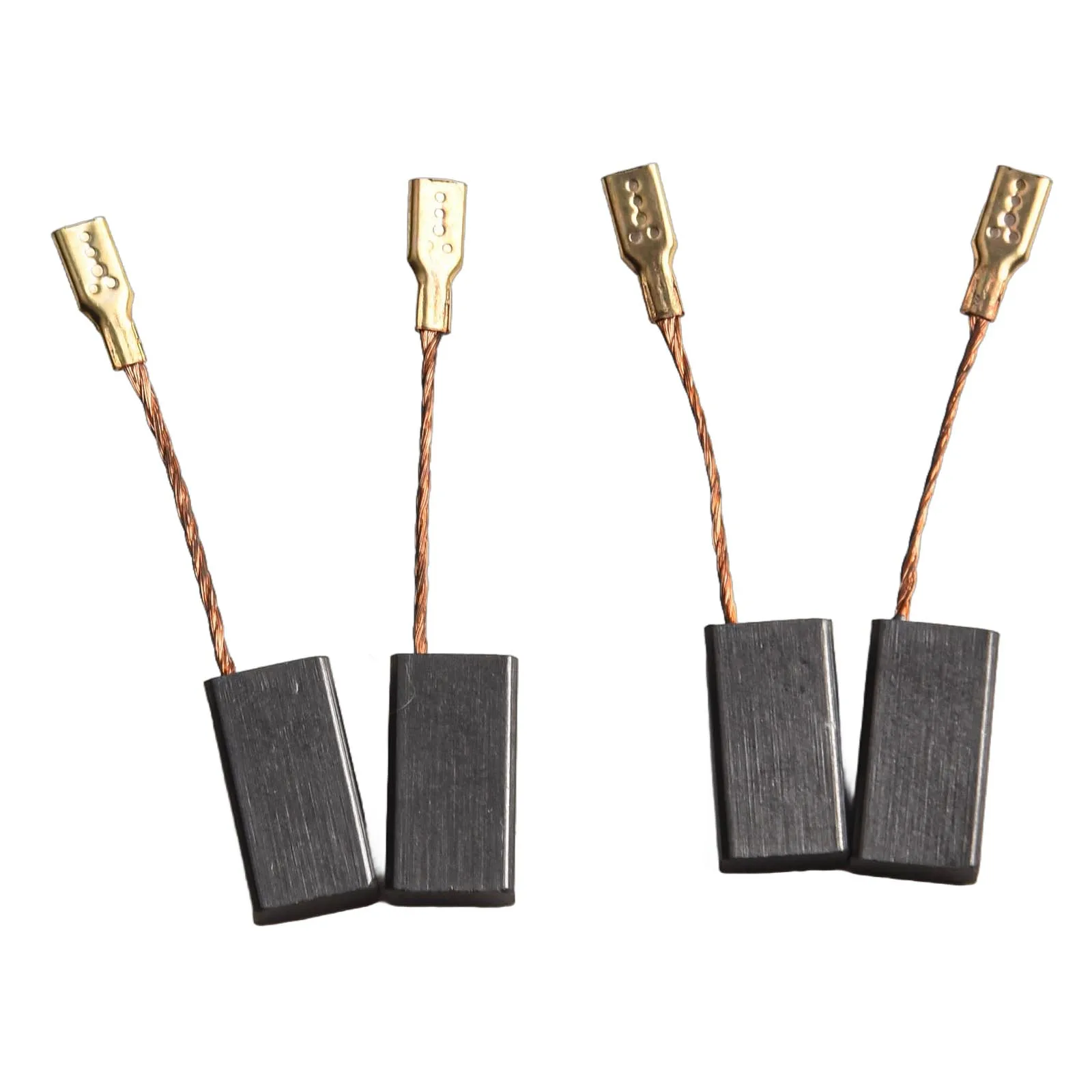 4 pcs Carbon Brushes GWS6 100 Frequent Replacement Facilitates Smooth Motor Functions Durability Enhances Tool Lifespan