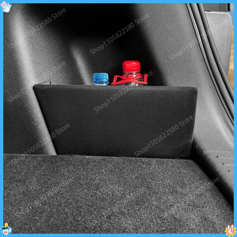 Car Trunk Side Divider for BYD Yuan UP ATTO2 2024-2025 Intelligent Drive Rear Boot Storage Partition Interior Accessories