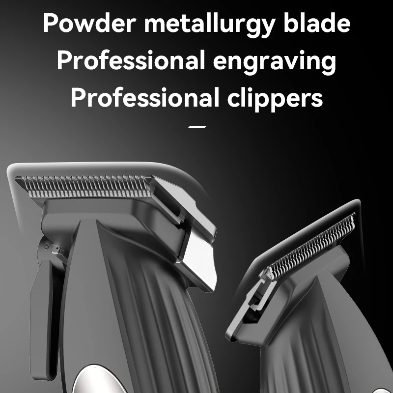 KEMEI Professional Hair Clippers Set Barber Hair Trimmer Beard For Men Electric Cordless Haircut Machine Rechargeable