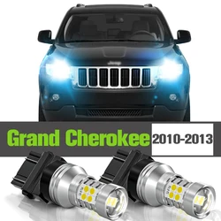2x LED 주간 러닝 라이트 DRL 액세서리 램프 Jeep Grand Cherokee mk4 4 WK 2010 2011 2012 2013