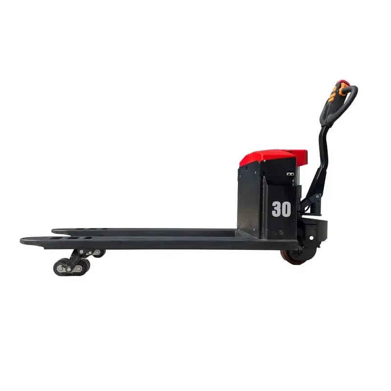 Manual Electric Stainless Steel Pallet Truck 2T 3T Load Off Road EV300 85mm Fork Height PU Wheel