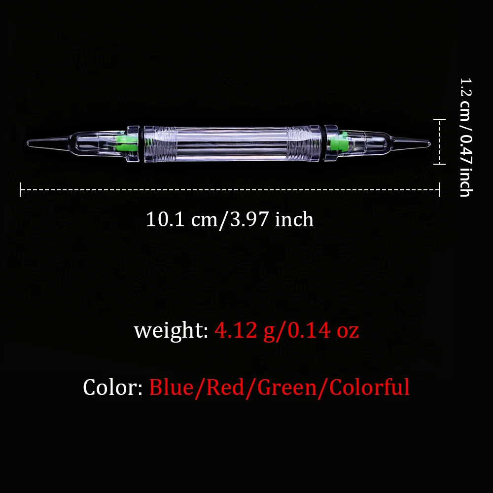 5 قطع من مصابيح الصيد الوامضة ذات نهايةين، وأضواء الصيد تحت الماء، وأضواء الطعم الليلية لصيد القوارب، والمصابيح الخلفية (بدون بطارية)
