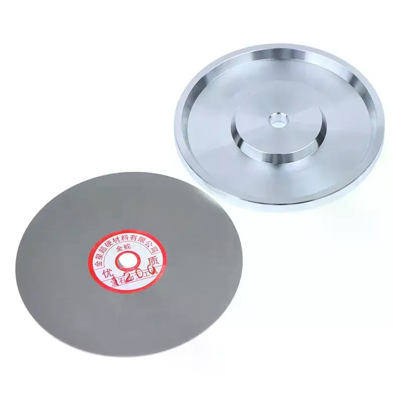 6 Inch 150mm Diameter Aluminum Master Lap Polishing Plate Holder Diamond Grinding Pad Sanding Disc Grinding Base