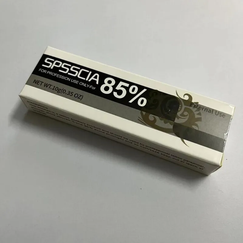 

New Arrival 85% SPSSCIA Tattoo Cream Before Permanent Makeup Piercing Eyebrow Lips Body Skin