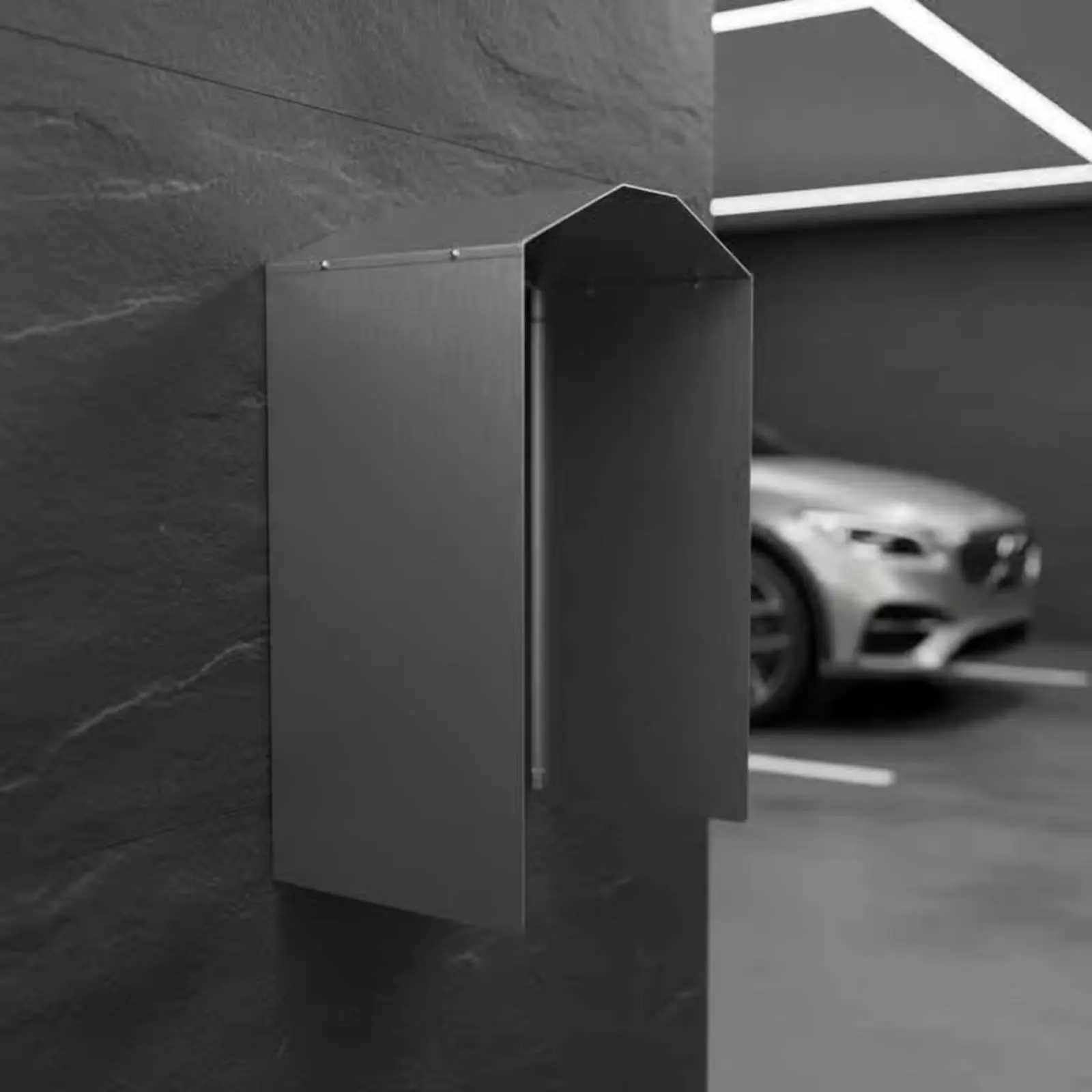 

Charging Station Weather Protector Easy Installation Charging Unit Rain Guard Wall Mount Charger Rain Cover Long-Lasting