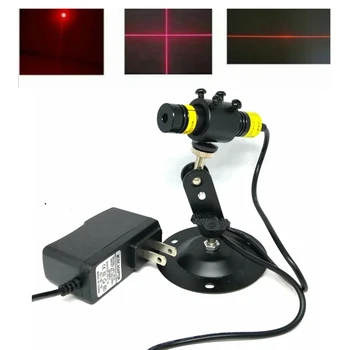 16x68mm fokus sierbar 648nm 650nm 10 ~ 250mw Red Dot/Line/Cross Laser Locator Modul mit Adapter & Halter