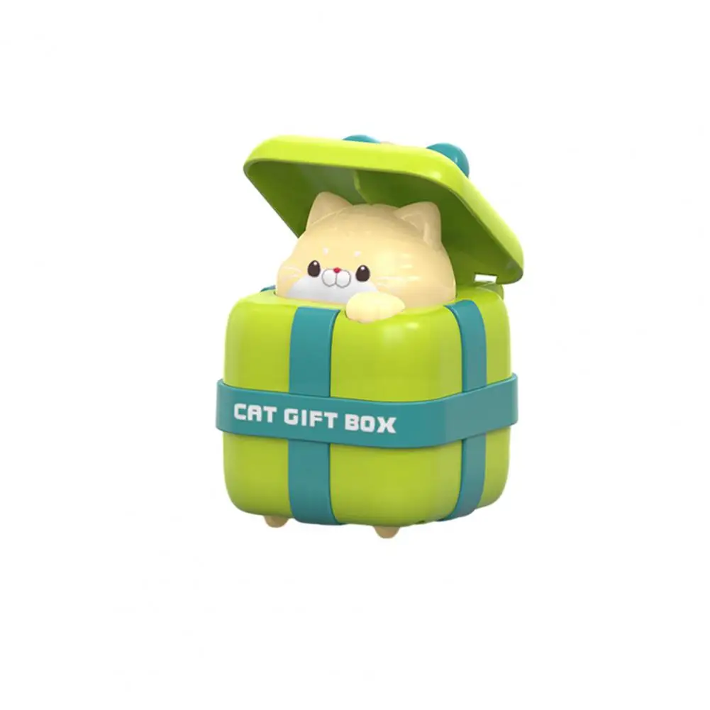 Regalo per bambini auto giocattolo inerzia auto giocattolo per bambino Press-to-go Mini auto da corsa con simpatico cartone animato gattino per ragazzi per bambini