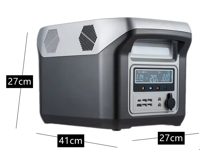 Solar Generator Portable 1500w Inverter Battery Power Station Solar Home Farm Power Supply Solar Generator 220V/110V Off-Grid