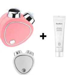 EMS Face Lifting Gerät Gesichts Mikrostrom Roller Massage Sonic Vibration Hautstraffung Verjüngung Anti Falten Schönheit Pflege