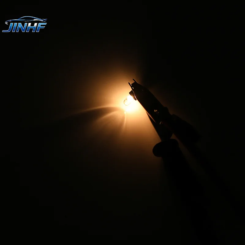 

5 шт. супер яркие светодиодные лампы T3 T4.2, освещение салона автомобиля, клин, приборная панель, индикатор обогрева, автолампы, 12 В, светодиодные автомоторы