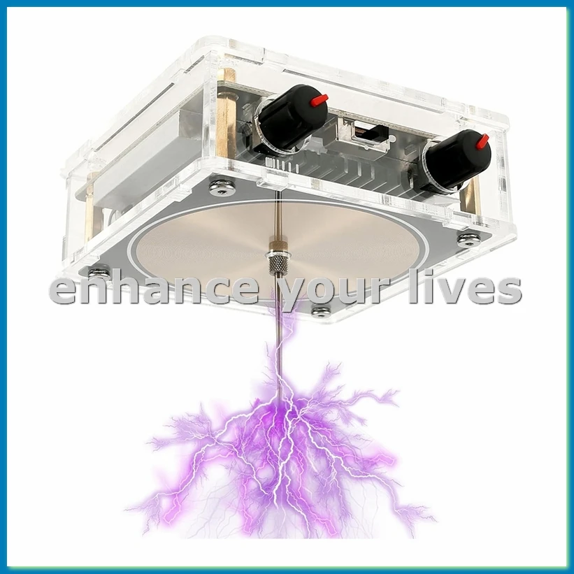 

Музыкальная катушка Teslacoil Bluetooth, дуговая плазма Teslacoil Artificiallightning, сенсорная катушка искрового генератора Teslacoil, вилка стандарта США-A79U