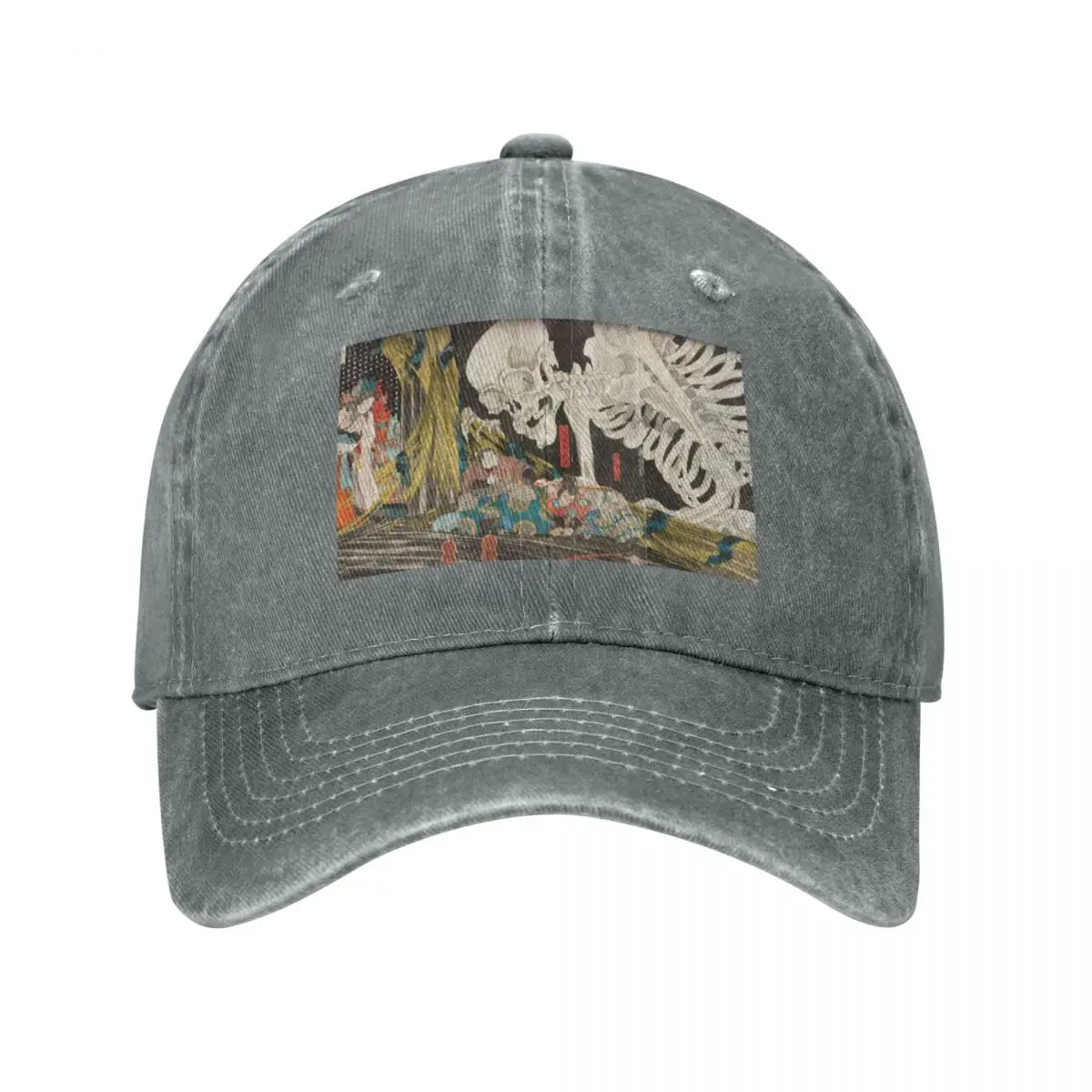 Takiyasha the Witch and the Skeleton Spectre, Utagawa Kuniyoshi, 1844 Cap Cowboy Hat baseball cap Men caps Women's