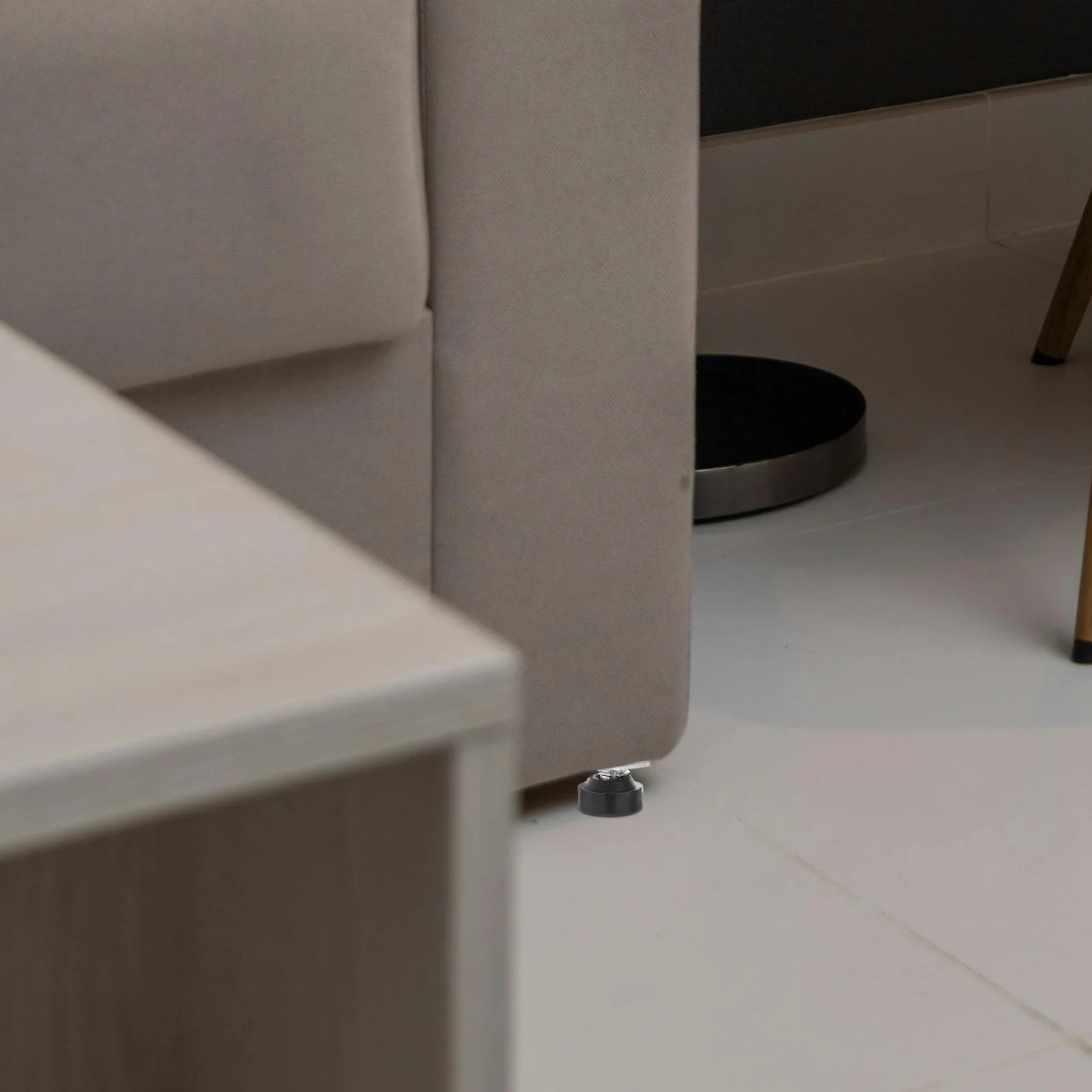 

4 Pack Heavy Duty Furniture Levelers Adjustable Height Legs for Table Desk Chair Anti-Wobble Sturdy Metal Leveling Feet