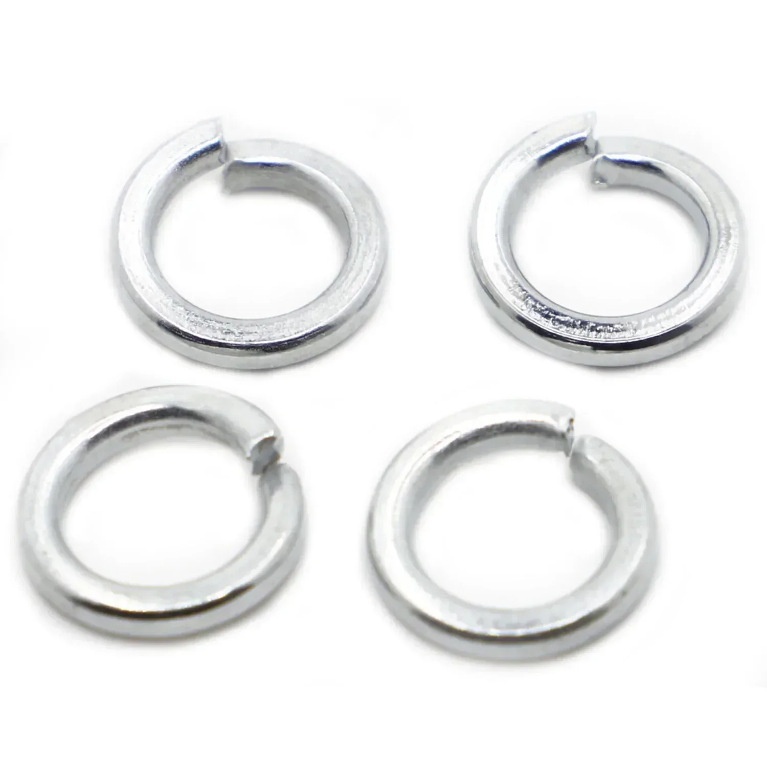 10/50/100pcs M2 M2.5 M3 M4 M5 M6 M8 M10 M12 M16 M20 M22 M24 Zinc plated Steel Spring Split Lock Washer Elastic Gasket GB93