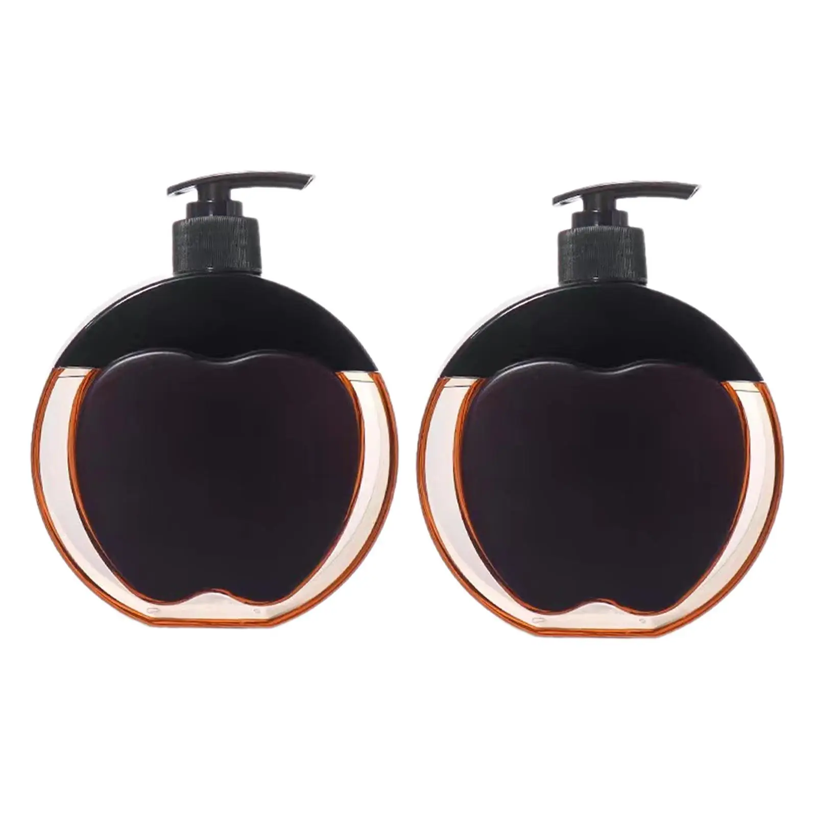 

2Pcs Lotion Shower Dispenser Empty Pump Bottle 300 ml Restaurants Manual Waterproof Shampoo Dispenser Accessories