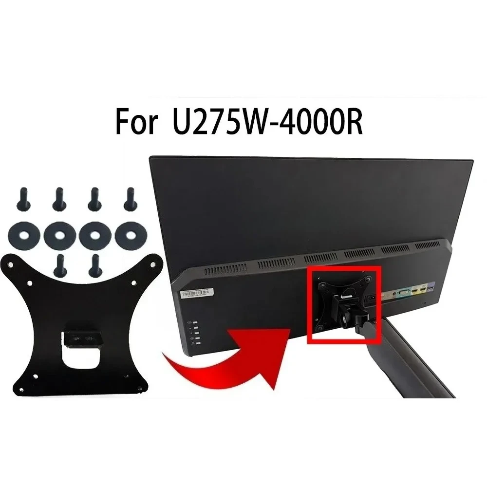 

VESA Wall Mount Adapter for Sceptre U275W-4000R Monitor Bracket Mounts to Stand / Arm / Desk Mount 75x75 & 100x100