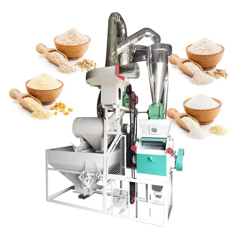 Máquina de molino de harina de trigo pequeño, molinillo de maíz, precio de molienda, a la venta en Ghana Accra