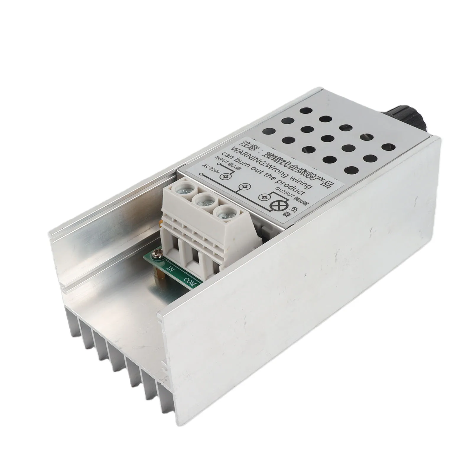 Voltage Regulator LED Dimmer Electronic Motor Speed Controller 10000W with Shell AC 220V Voltage Regulator Speed Control