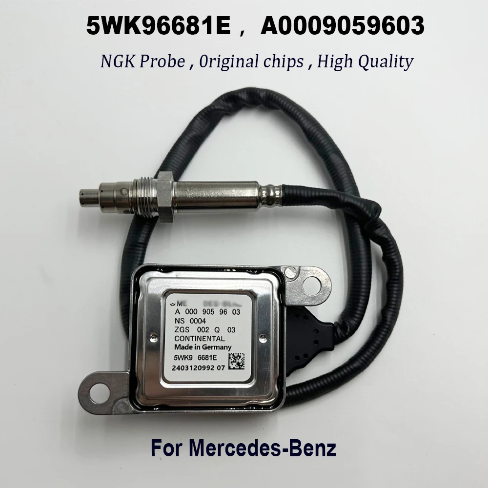 

5WK96681E A0009059603 NOX Sensor 0009059603 Nitrogen Oxygen For NGK Probe For Mercedes-Benzz High Quality Chip