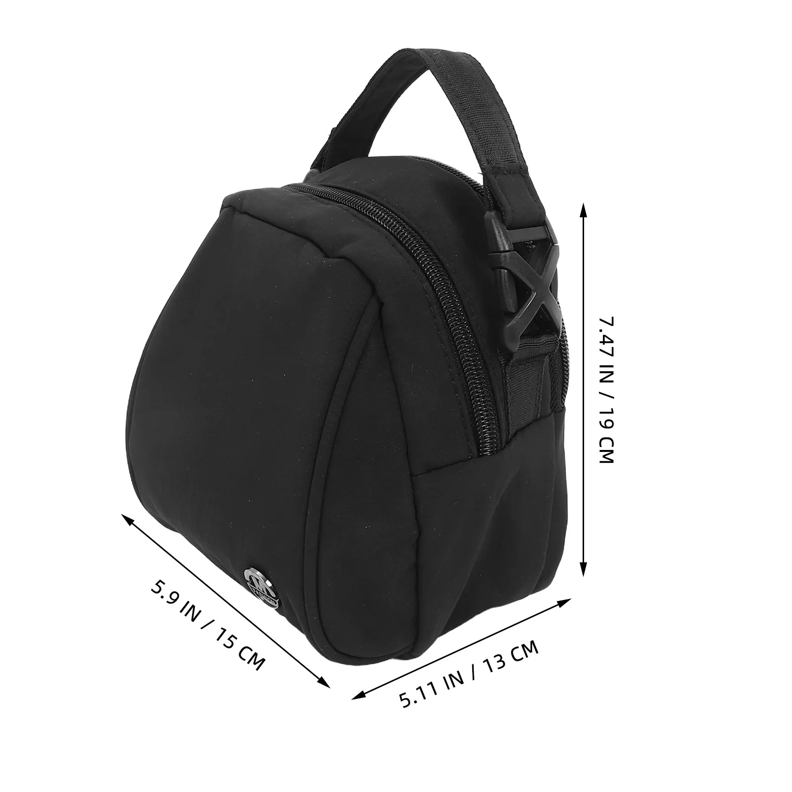 Lightweight Black Shell Bag Crossbody Shoulder Pouch Unisex Small Phone Purse Stylish Mini Sling Backpack for Daily view 6
