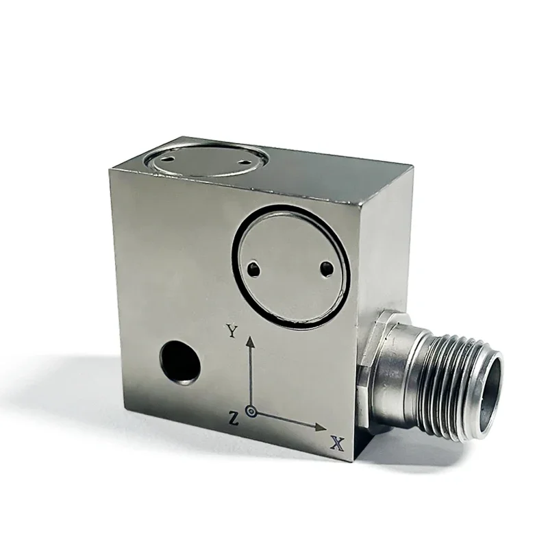 CE Approval 100mV/g Piezo Vibration Accelerometer Sensor Industrial Motor Monitoring Triaxial