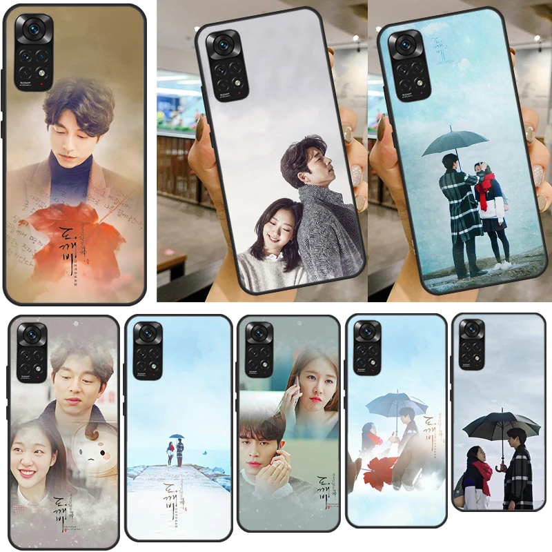 Custodia teatrale coreana GongYoo goblino per Xiaomi Redmi Note 11 10 9 8 7 Pro 10S 9S 8T Redmi 10 9A 9C 9T Cover morbida