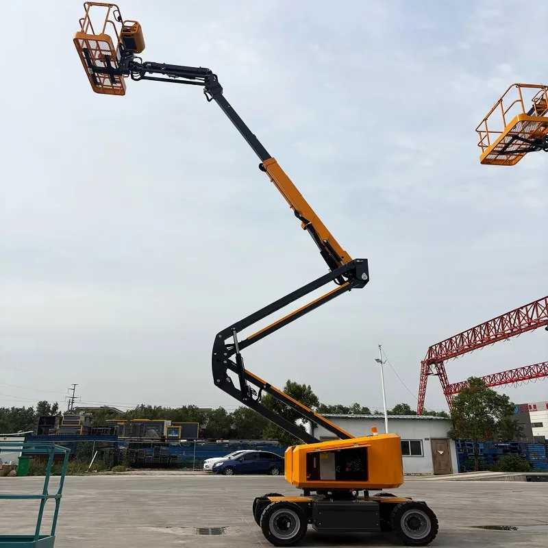 YG China Manufacturer 34m Height Aerial Working Platform Telescoping Lift Articulating Boom Lift