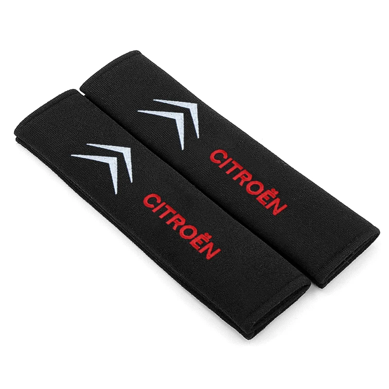 مقعد السيارة حزام الكتف غطاء بطانة حماية اكسسوارات السيارات لسيتروين C1 C2 C3 C4 C5 C6 C8 C4L DS3 DS4 DS5LS DS6