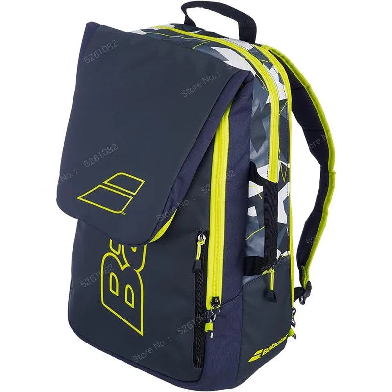 Mochila de tenis plegable Babolat 2024, Pure Strike para mujeres y hombres, bolsa para raquetas con capacidad para 2 raquetas
