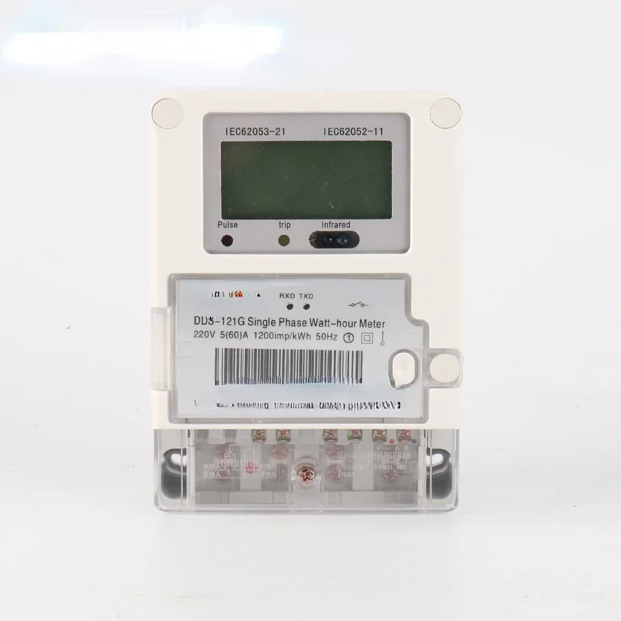 Single phase electricity  smart watt-hour meter