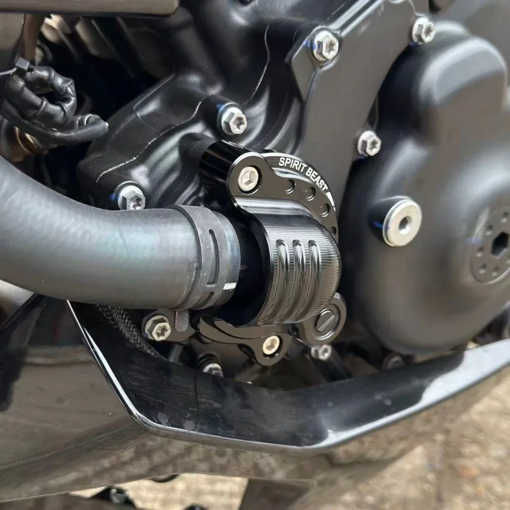 FOR ZONTES 703RR/R Water Pump Protective Cover Specialized Thickened Aluminum Alloy Housing High Temperature Resistant Motorcycl
