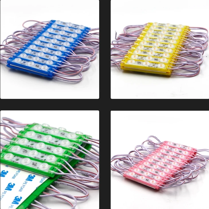 12V 1.5W Abs Backlight Modul Led Lichtbak Teken Lens Smd 2835 Led Module