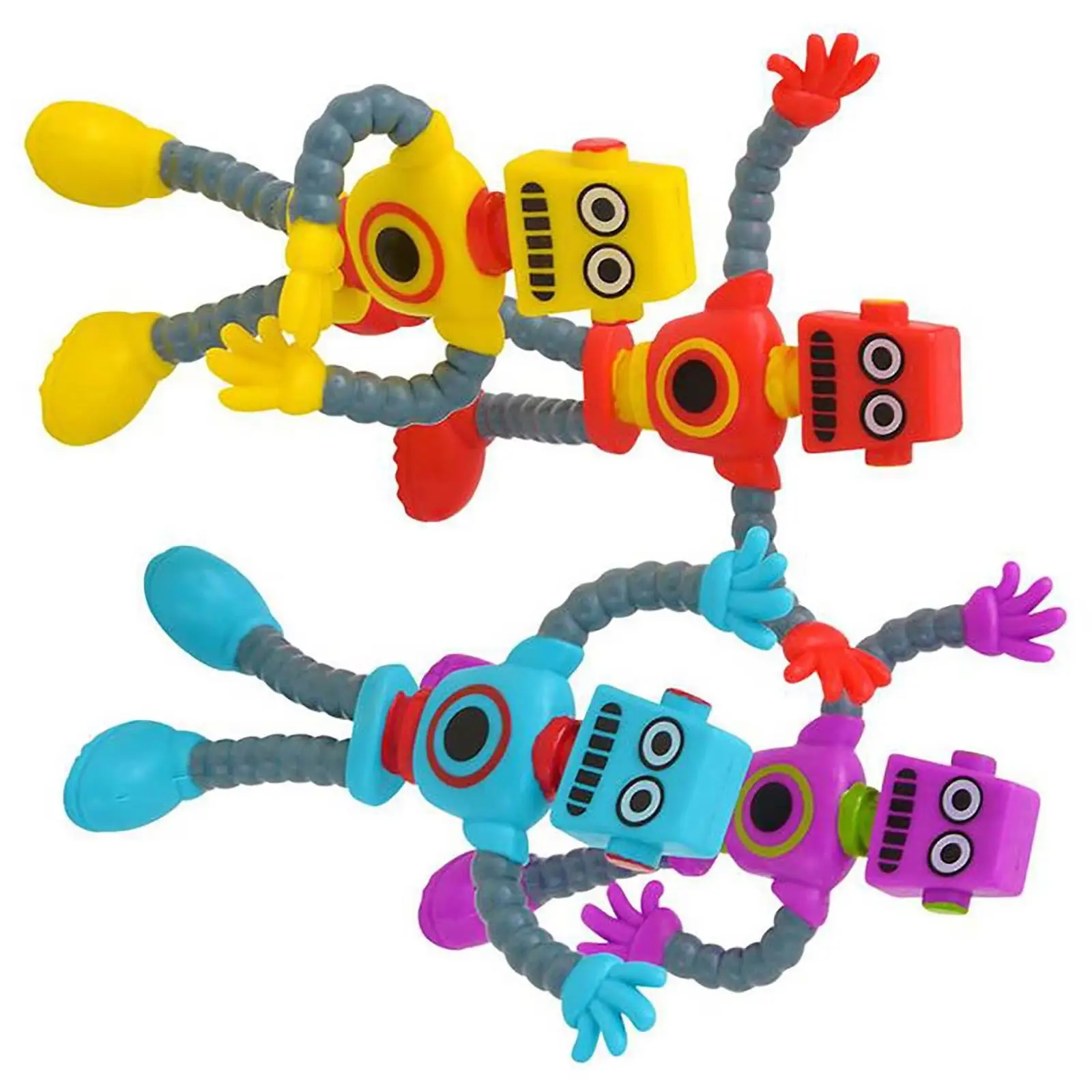 Figets Toys Creative Wire Robot Twisted TDeformed Ever-Changing Doll Fun Decompression Tricky Children Toy Christma Gift 2025