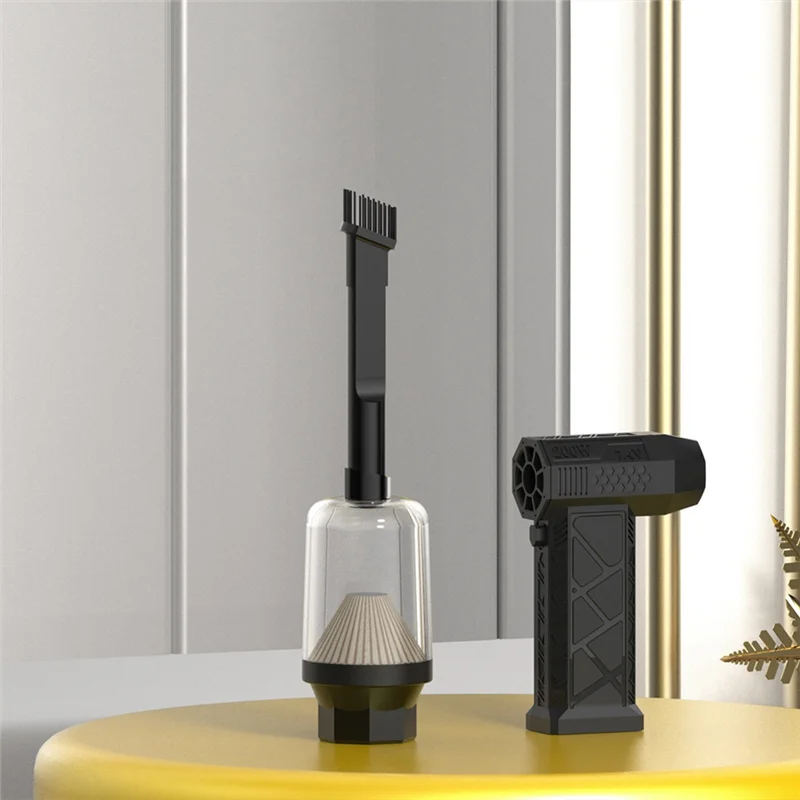 AF90-130000 RPM Brushless Motor Wireless Suction And Blowing Dual Use Mini Turbo Jet Fan For Keyboard Outdoors Car Home