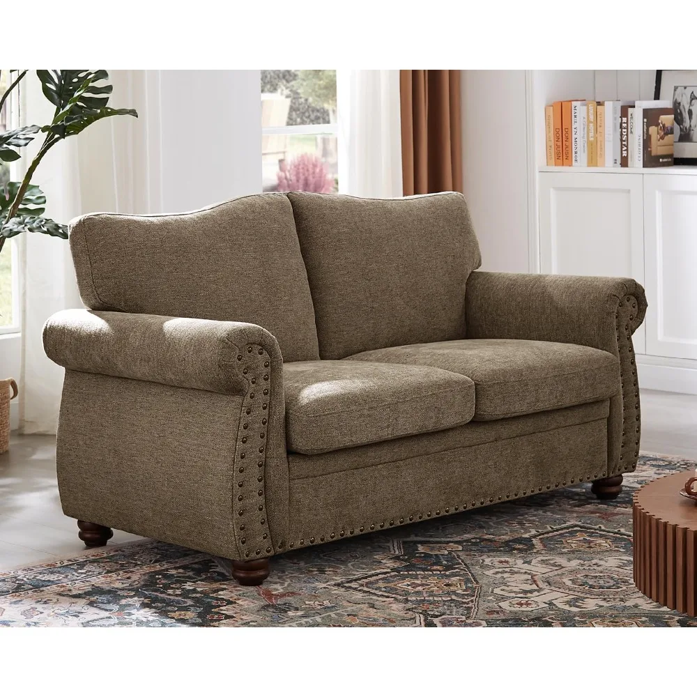 Nailhead Sofa, 66 I…