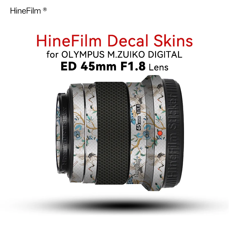

Customized Skin for Olympus 45 f1.8 Lens Wrap Cover For Olympus 45mm f/1.8 Lens Decal Skin 45 1.8 Lens Sticker