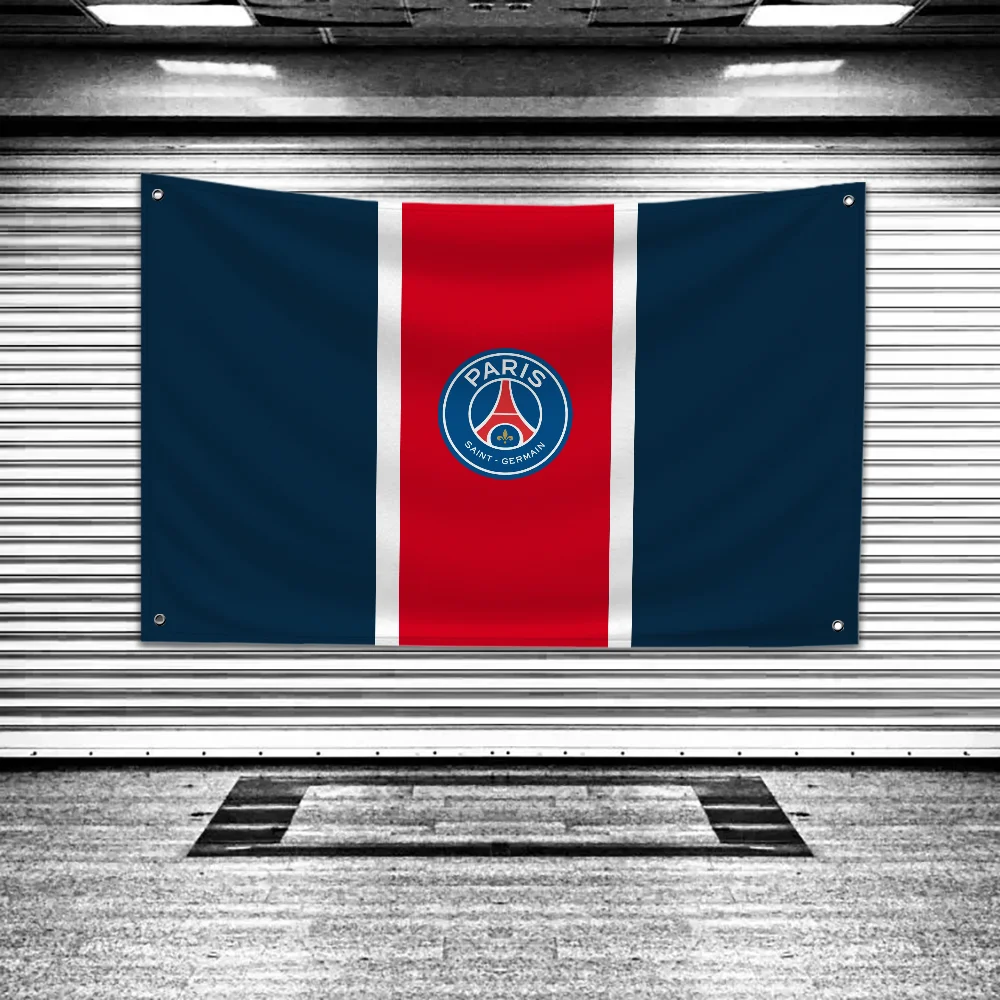 Hanging Flags Garden Flag Banner Small Hand-held Flag Room Decoration Wall Decor Tapestry Paris-psg-fc Garage Flags for Bedrooms