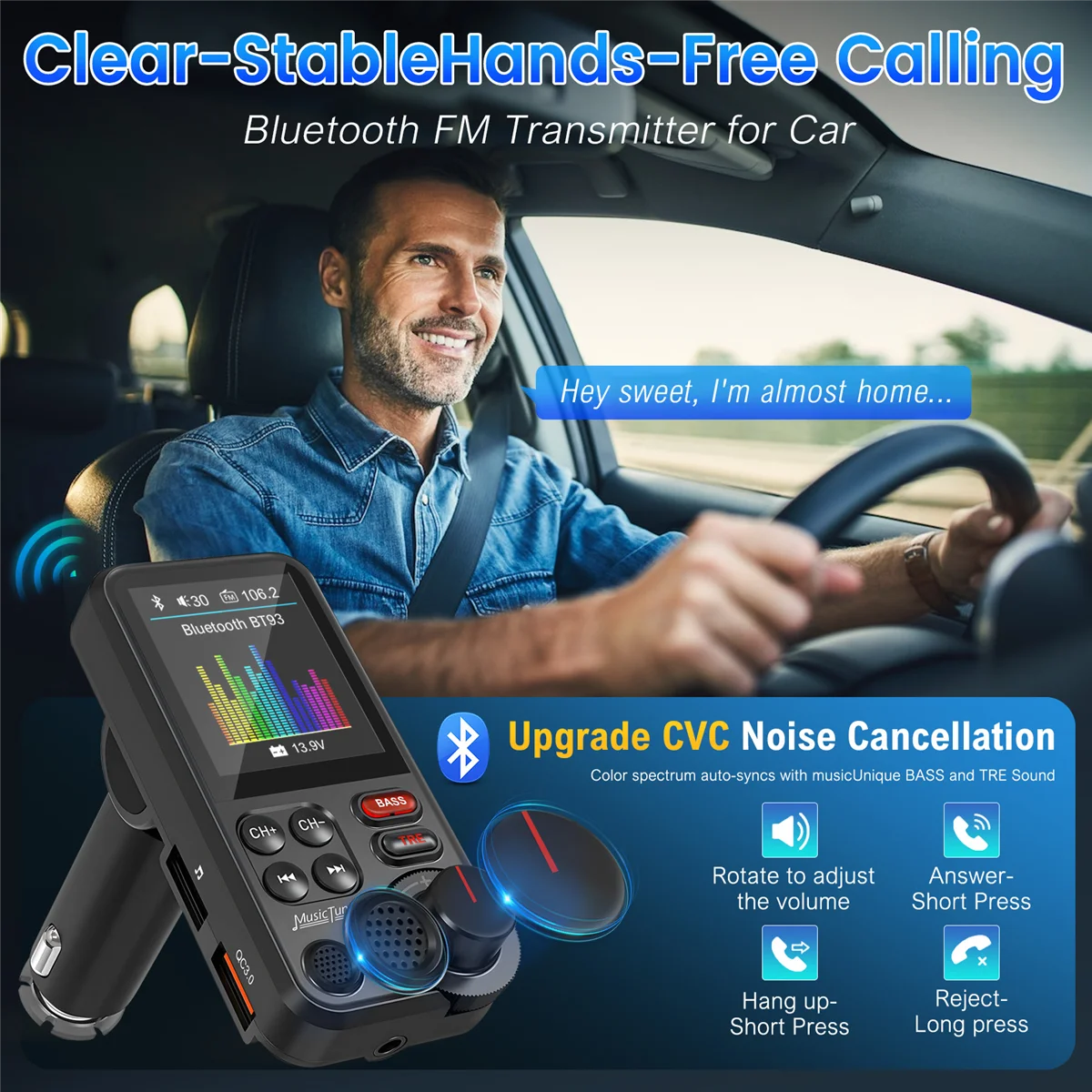 جديد BT93 سيارة مشغل Mp3 U القرص الموسيقى بلوتوث 5.0 FM الارسال EQ وضع تعديل USB سيارة شحن سريع