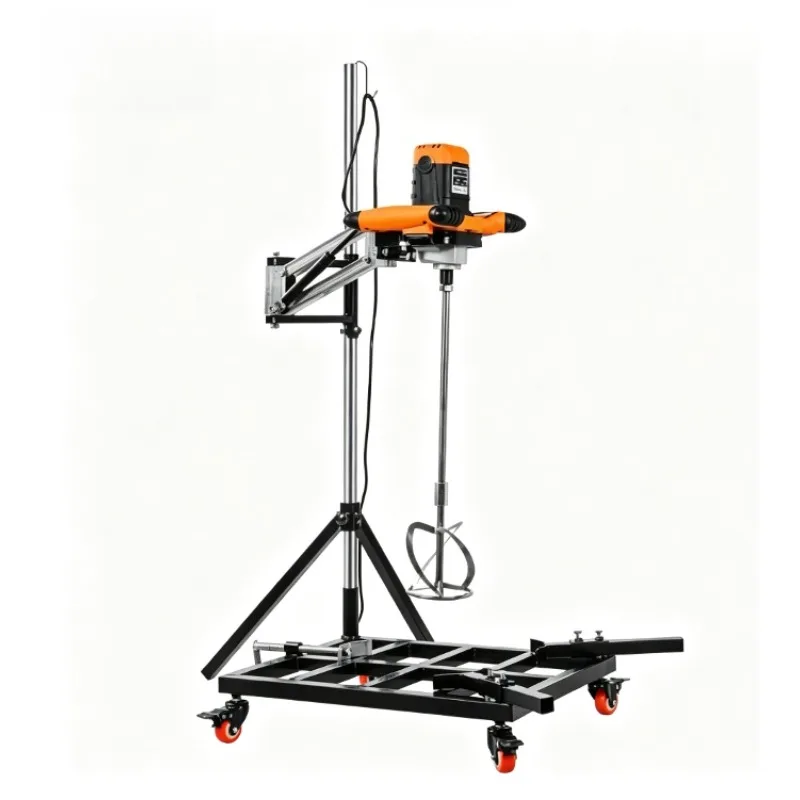 Heavy‑Duty Mixer Support Stand Bracket for Steering‑Wheel Stirrer Cement Paint Blending Construction Labor‑Saving Mechanical