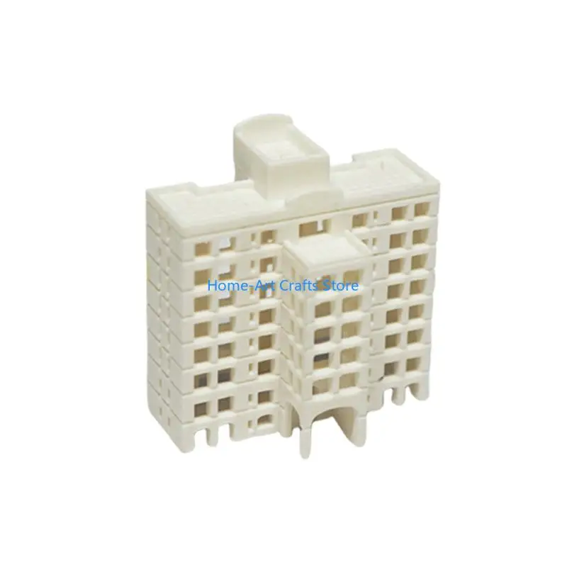 Y3NA Intricate Residential Building Model Perfect For DIY Enthusiasts Scale Modelers