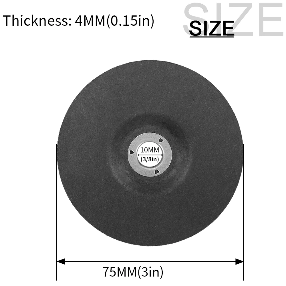 2/5/10Pcs Grinding Wheel 75mm Angle Grinder Cutting Disc Grinder Accessories Metal Polishing Wheel Abrasive Aperture 10mm