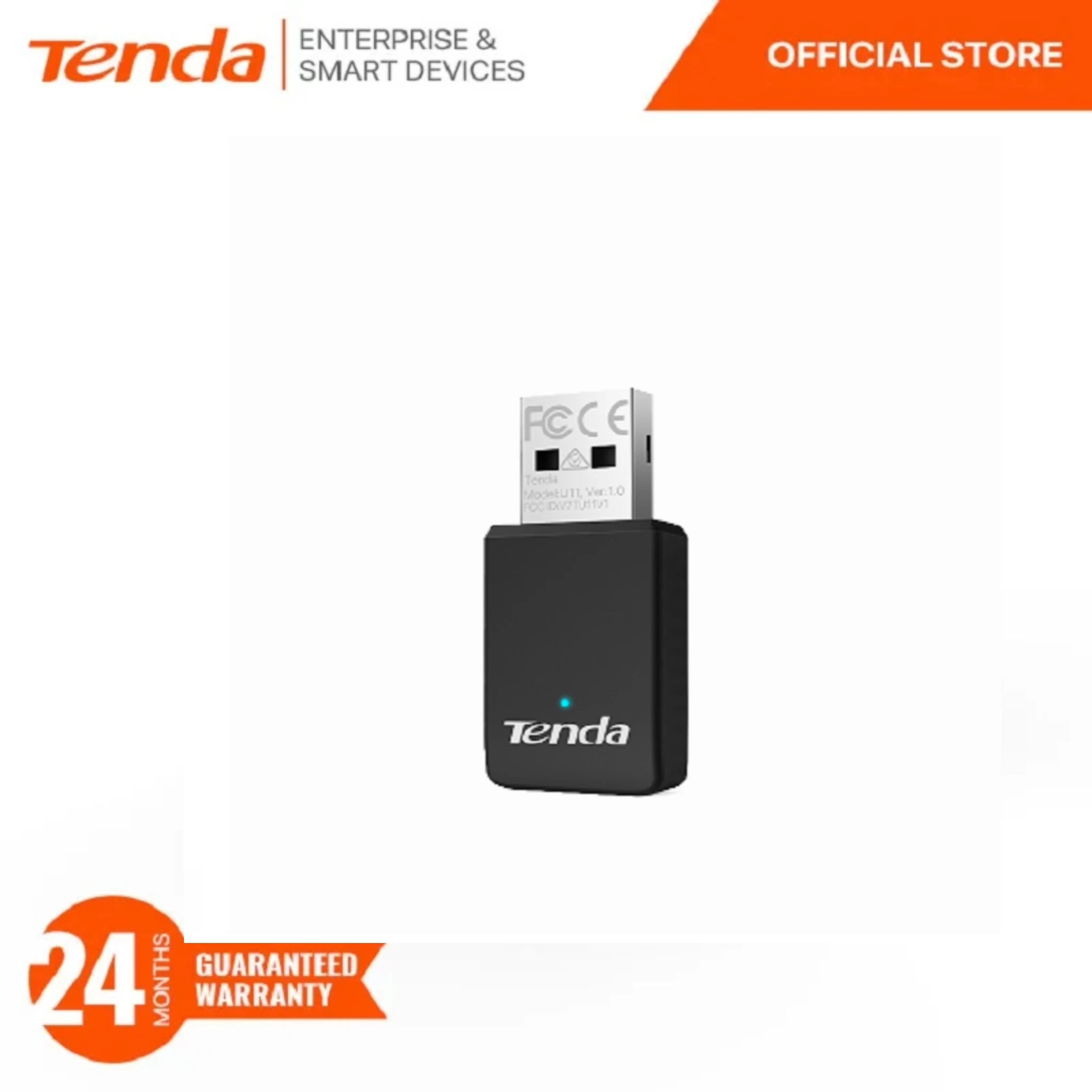 Tenda-u11 ax900 dual band wi-fi 6 adaptador usb, compacto e portátil, sem driver