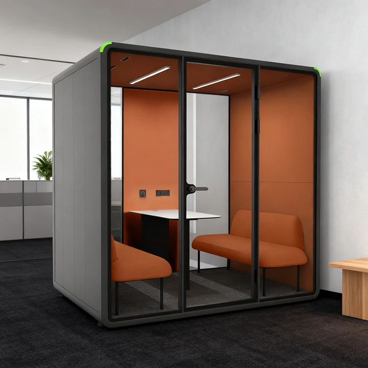 Business Acoustics Pod Mobile Privacy Work Office Phone Booth Multiplayer Meeting Room Silent Office